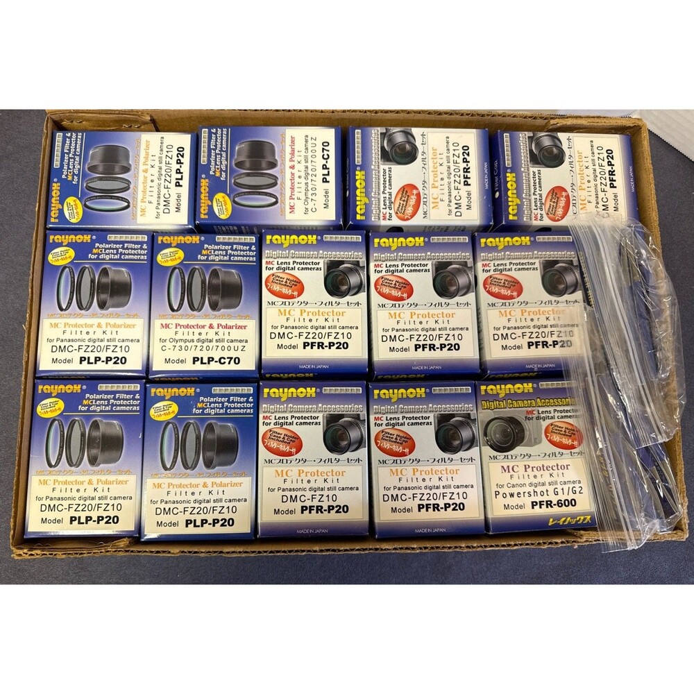 Lot Of Raynox Digital Camera Accessories